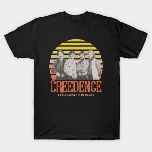 Creedence Clearwater Revival // Retro Style Design T-Shirt